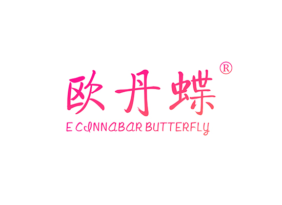 欧丹蝶 E CINNABAR BUTTERFLY