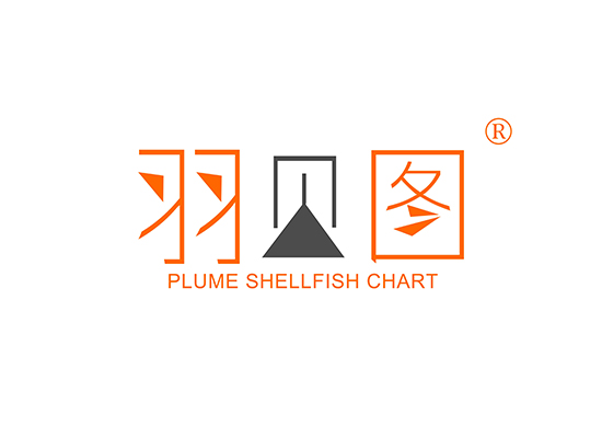 25-A5973 羽贝图 PLUME SHELLFISH CHART